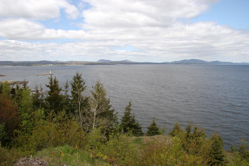 View towards Rockland Harbor