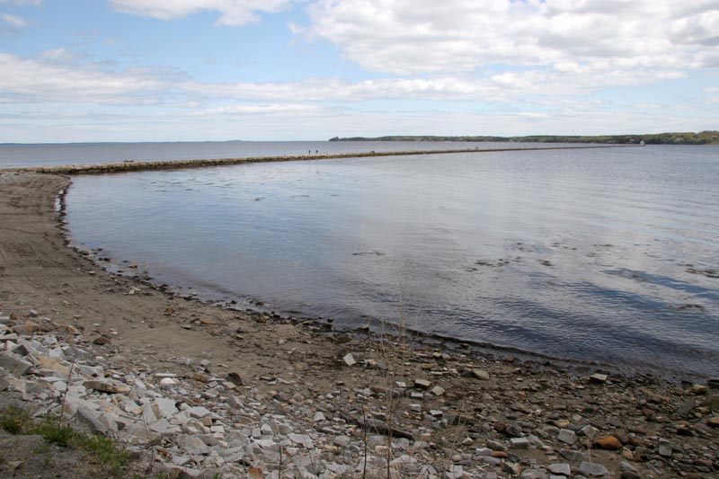 The Breakwaters at Rockland Harbor