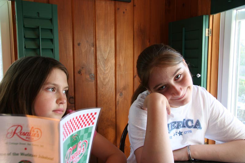Chesley and Geralyn, ready for dinner