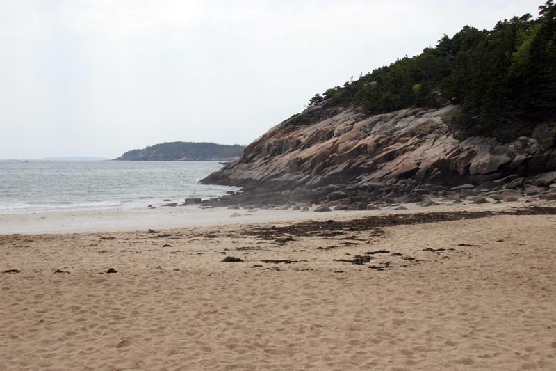 Sand Beach in Acadia NP