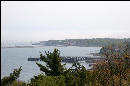 View of Bar Harbor from Acadia