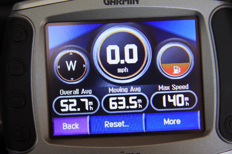 R08_6988.jpg - Hmm, there must be something wrong with my GPS. I can't imagine that bike going that fast. Not a bad rolling average, either.