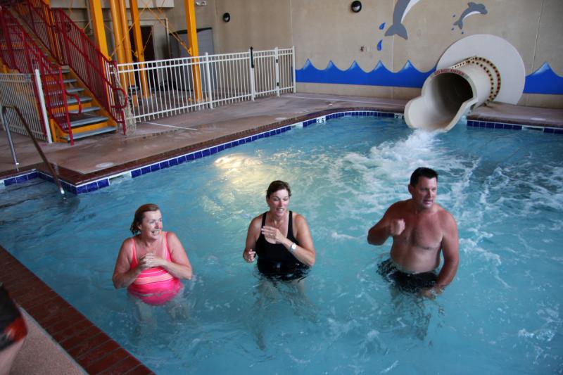C09_6522.jpg - Ruth, Deb and Dean after trying out the waterslides