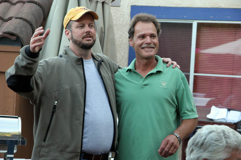 Our host Rick Wemple, owner of Las Cambritas