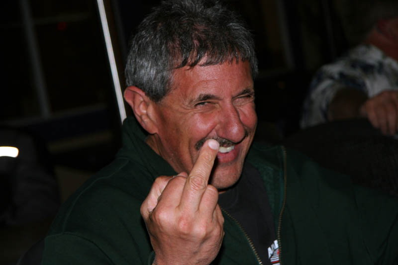 Hmmm, people kept waving at me like that all night