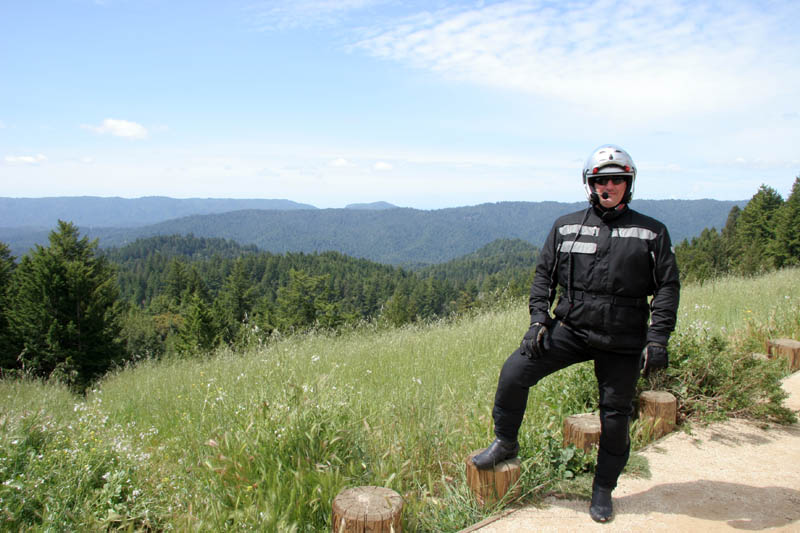View of Santa Cruz Mountains from Highway 9. Oh, and Joe