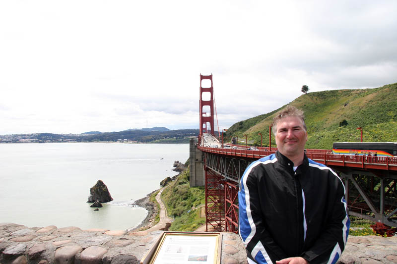 California has a statute that all tourists must take this picture. 