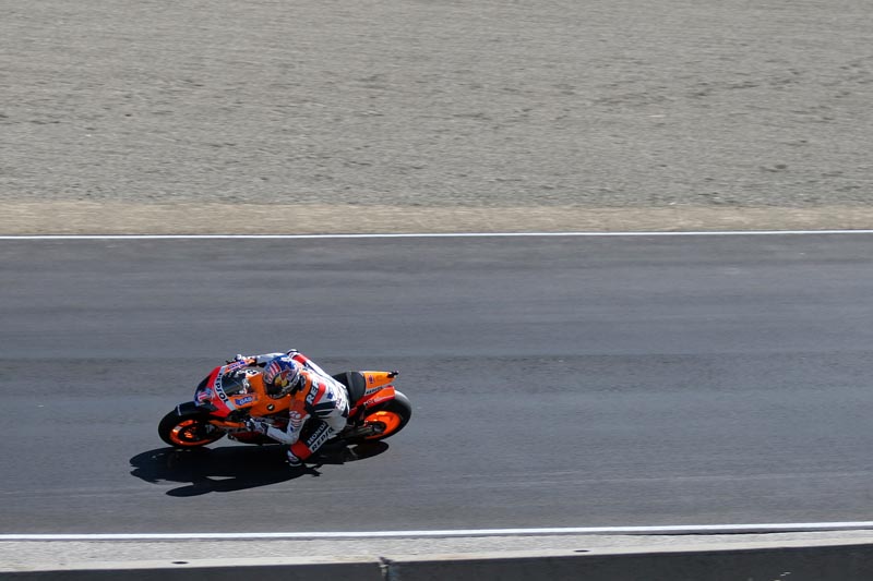Saturday MotoGP Practice, Turn 9 Nicky Hayden
