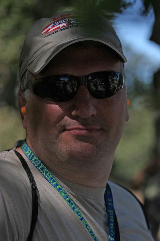 Here's Joe before MotoGP....