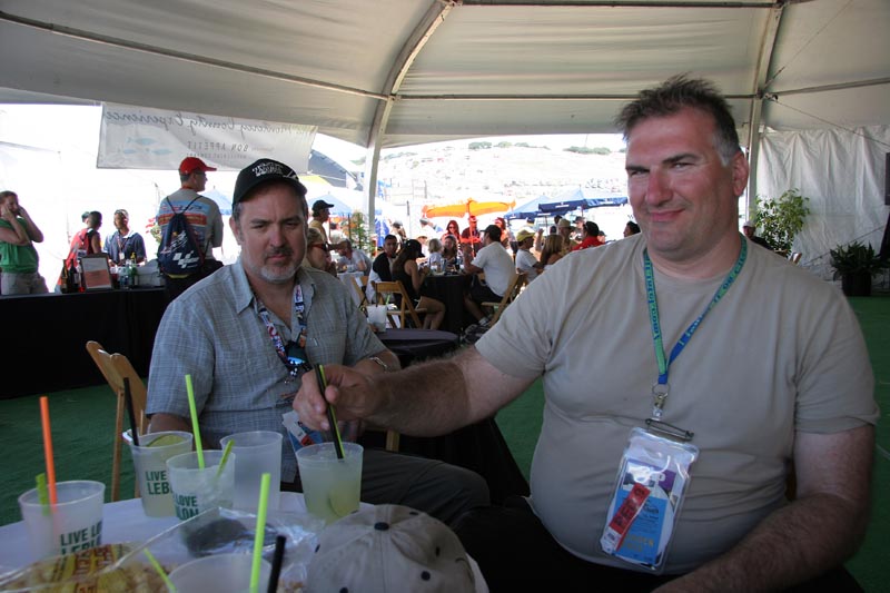 Rob and Joe enjoying a mojito... or 3