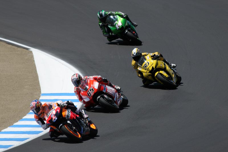 N. Hayden, Capirossi, Guintoli, De Puniet