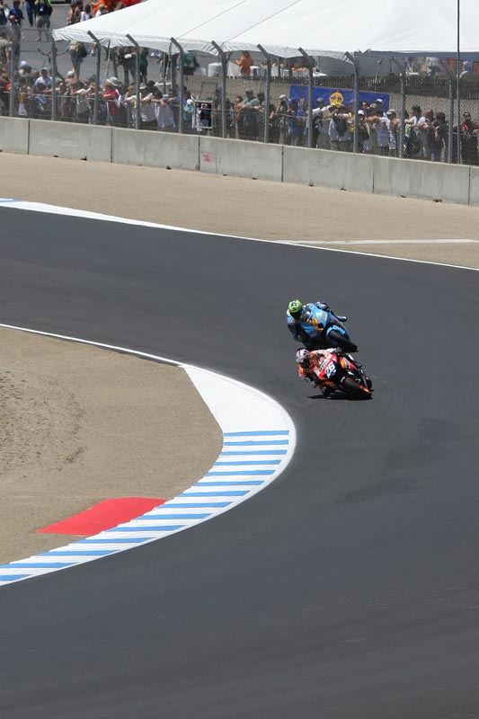 Pedrosa and Vermeulen battling for 2nd (Stoner was already long gone)