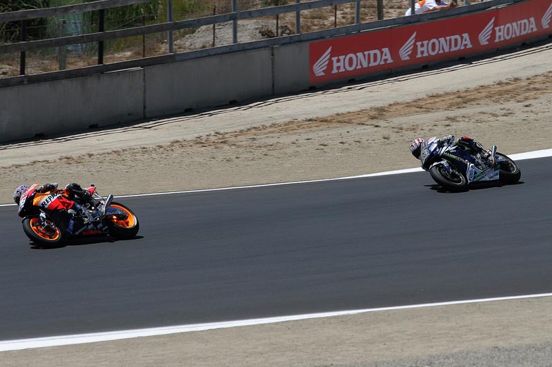Pedrosa and Melandri