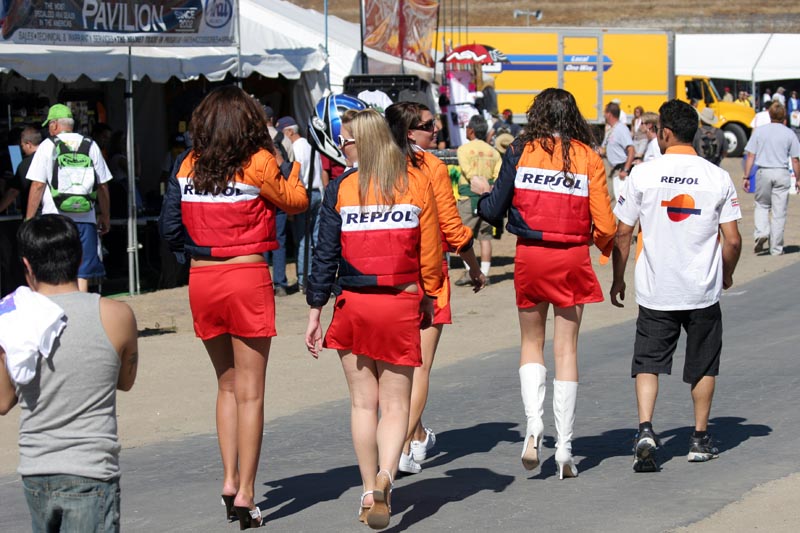 Repsol was well represented at the races