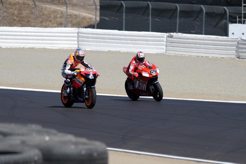N. Hayden and Capirossi