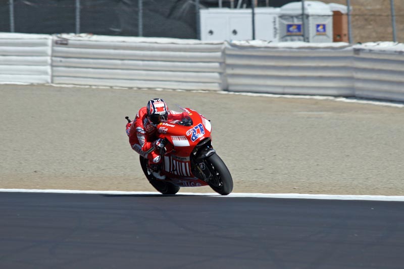 Stoner putting in a flyer