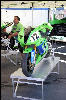 Ben Attard's bike in the pits