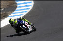 Rossi at speed