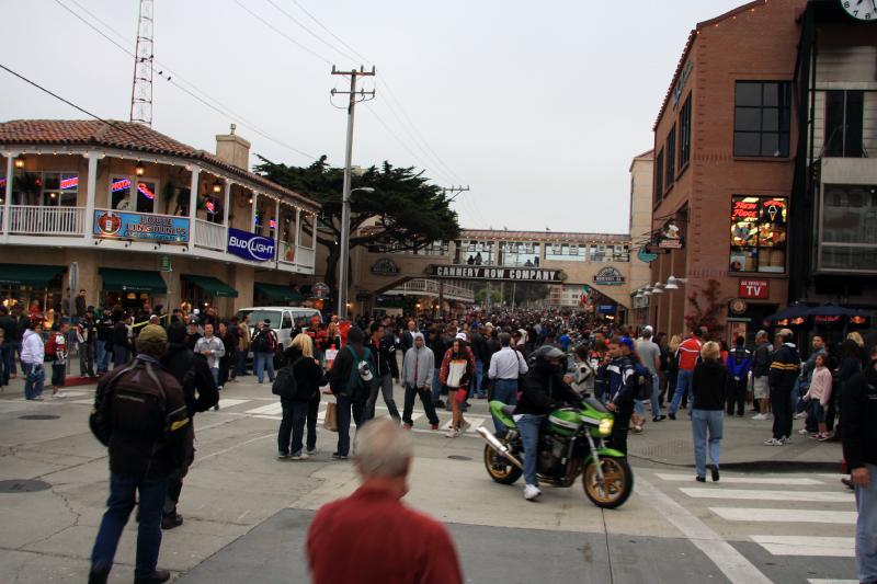 MG8_4918.jpg - The crowd gathers on Cannery Row